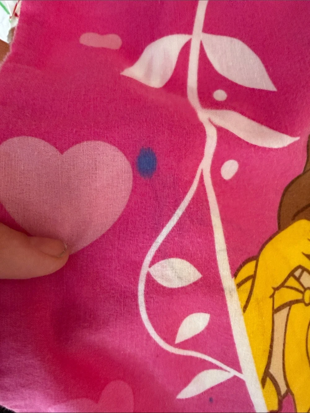 Disney Princess Pink Kids standard pillow case